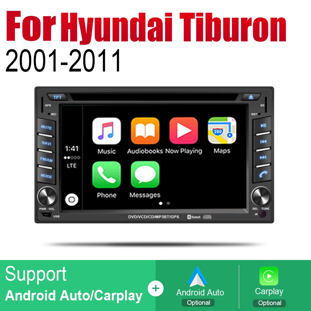 Автомобильный DVD GPS навигатор ZaiXi Android для Hyundai Tiburon 2001 ~ 2011 проигрыватель навигация