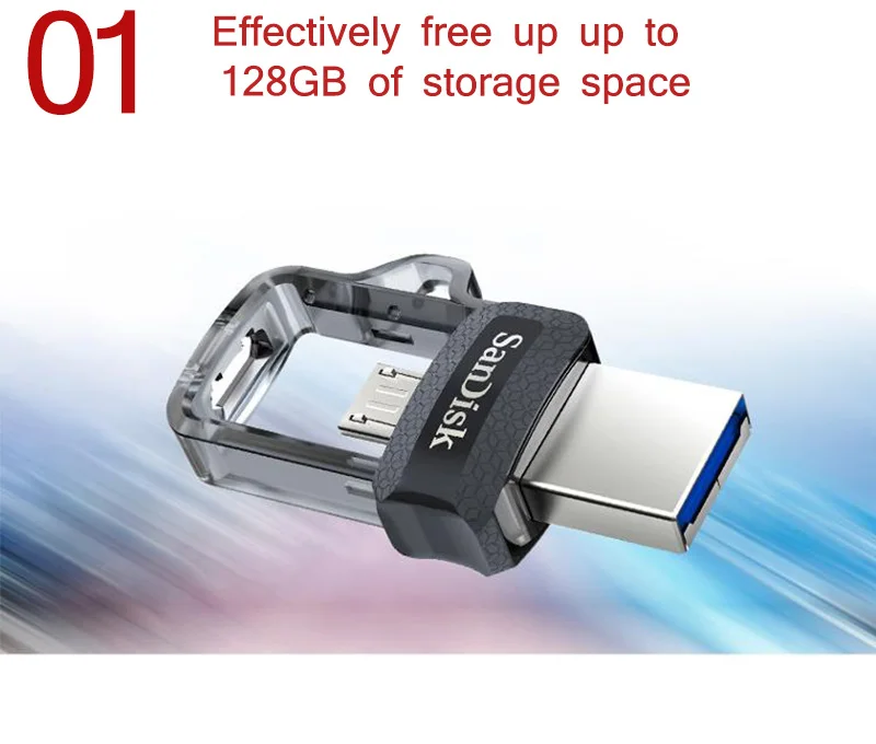 Sandisk Флешка 128 Гб 64 ГБ 32 ГБ 256 Гб OTG USB флеш-накопитель 32 64 128 16 ГБ флеш-накопитель 3,0 USB флешка диск на ключе память для телефона
