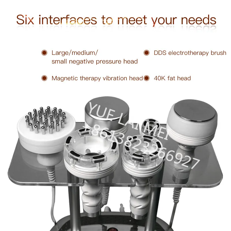 Аппарат для релаксации тела 5d 6 в 1 вакуумная кавитационная ультразвуковая машина