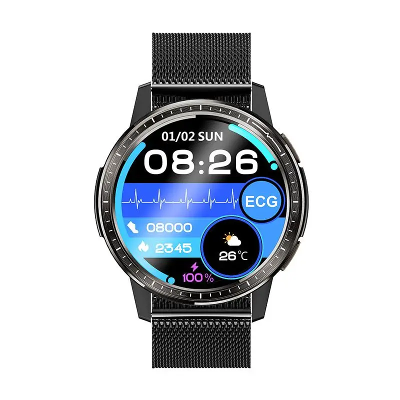 Смарт-часы H9 ECG пульсометр артериальное давление кислород измерение температуры