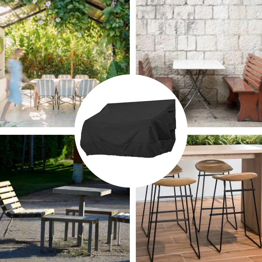 

Waterproof Garden Rattan Sofa Cover Furniture Cover Outdoor Garden Patio Sofa Protective Set Garden Furniture Protective Cover