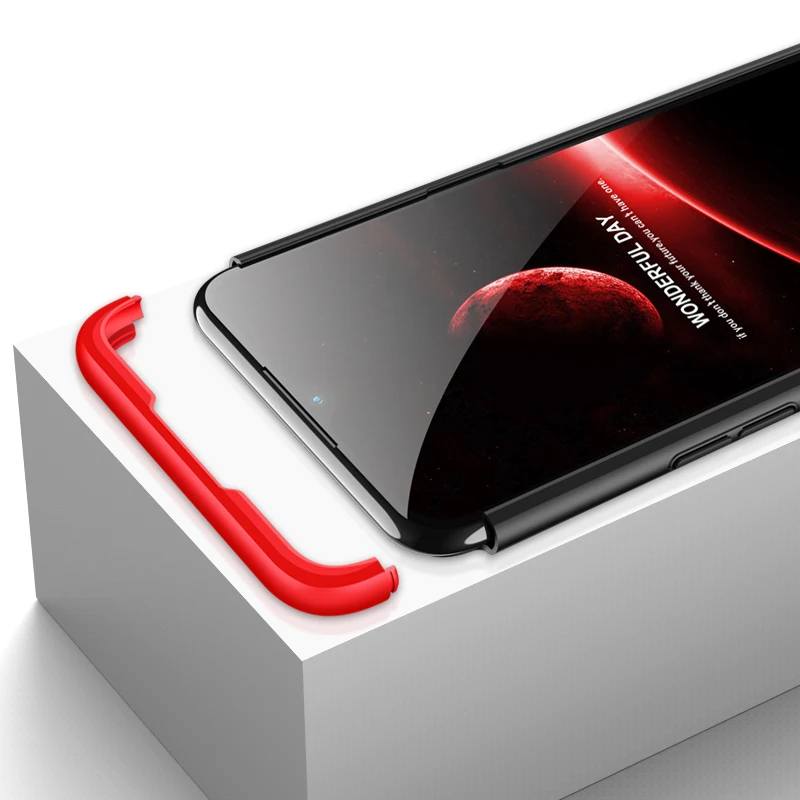 Для OPPO Realme 5 Чехол realme5 жесткий Гибридный ПК 360 полноразмерный защитный задний