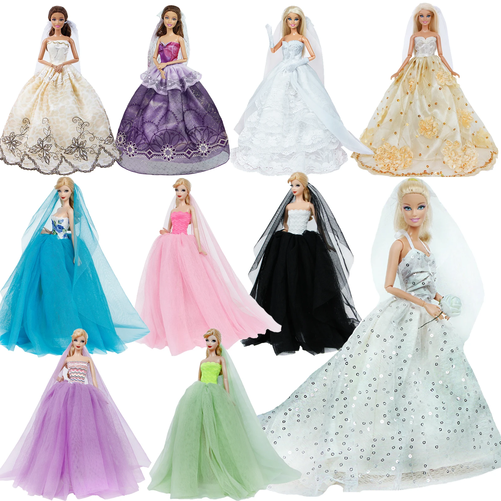 Модное белое свадебное платье без бретелек кружевное бальное для невесты