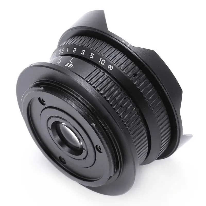 8 мм F3.8 ручной широкоугольный объектив рыбий глаз для Olympus Panasonic M43 MFT OMD