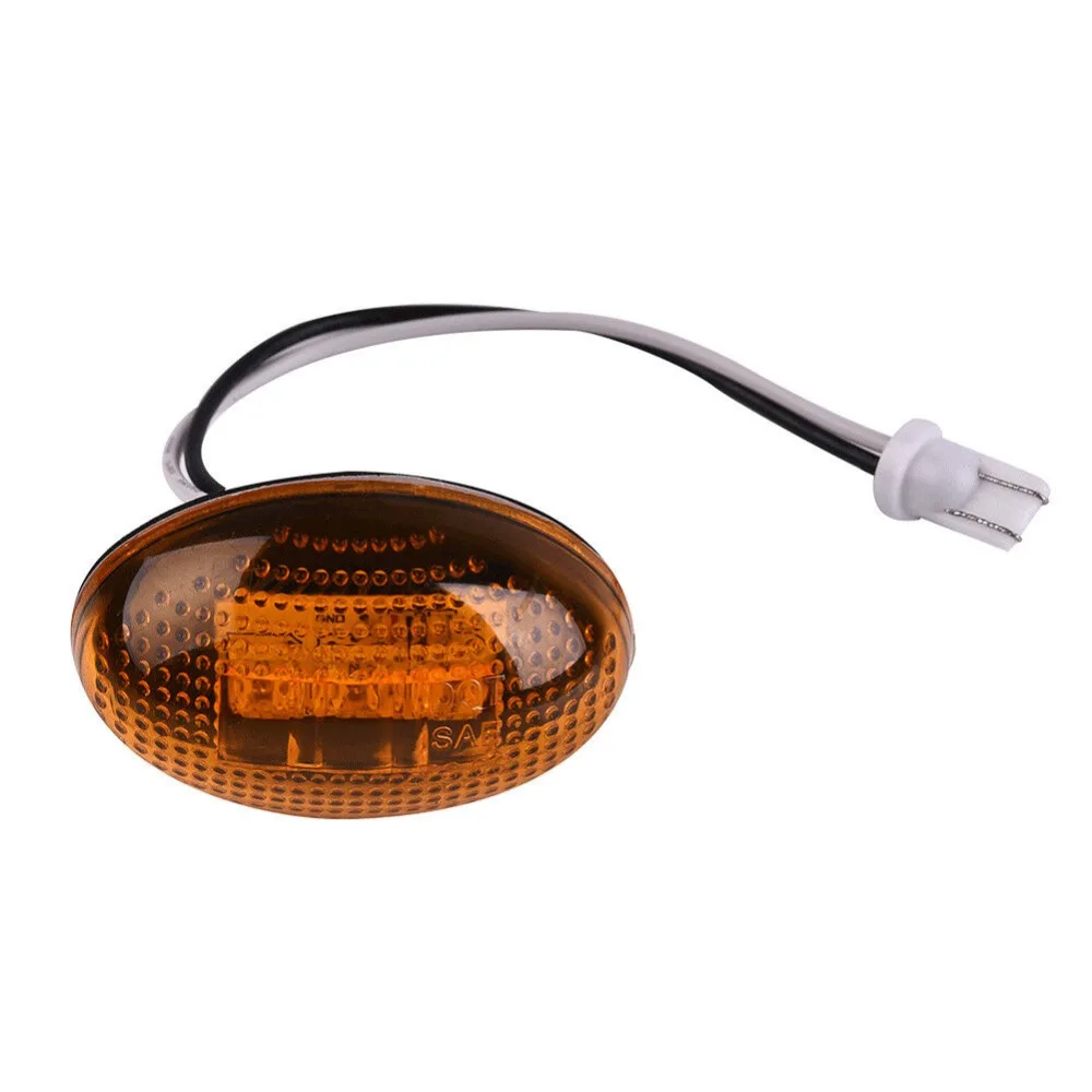 FEEDOPAL 2Pcs LED Dually Bed Front/Rear Side Marker Light Fender Lamp Amber Or Red Color Shell For 1999-2010 Ford F150 F350 | Автомобили и