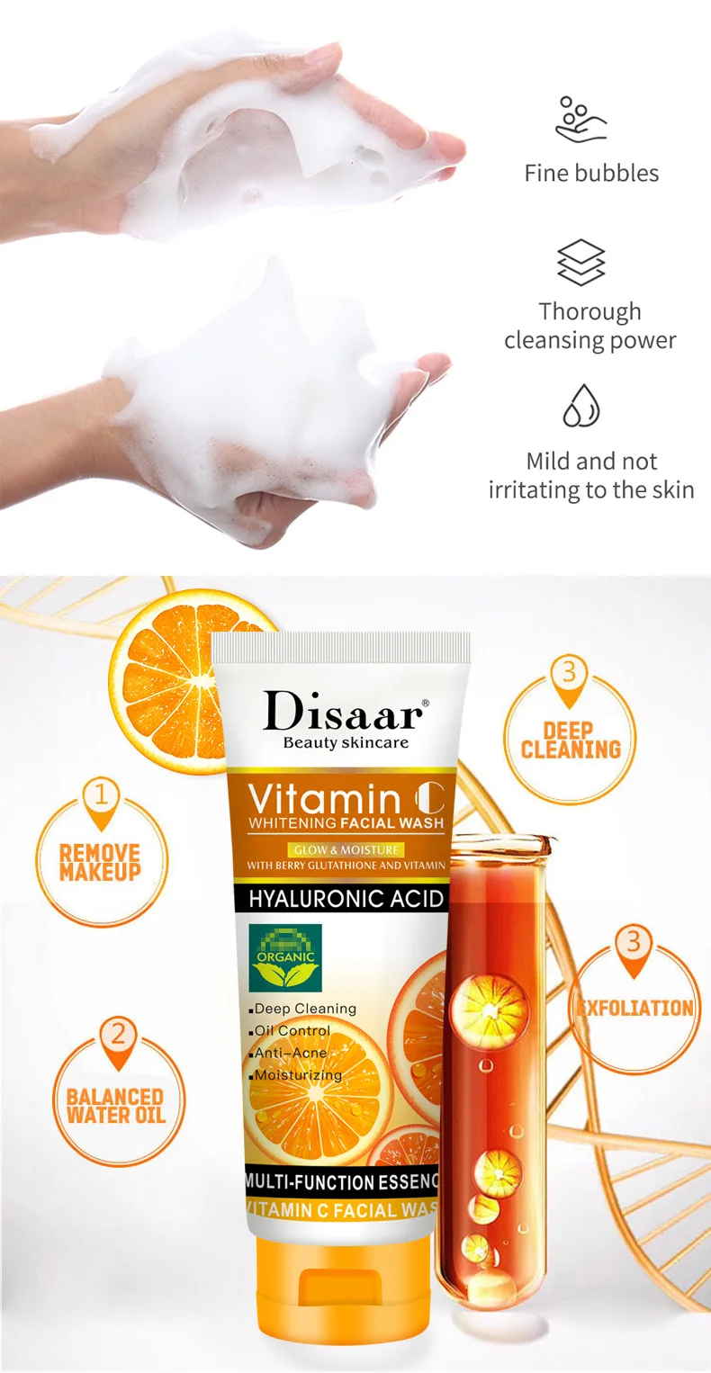 

SNOW LADY DISAAR Vitamin C Raw Water Replenishment Facial Essence Dilute FineLines Skin Brighten Plant Natural Breast Face Serum