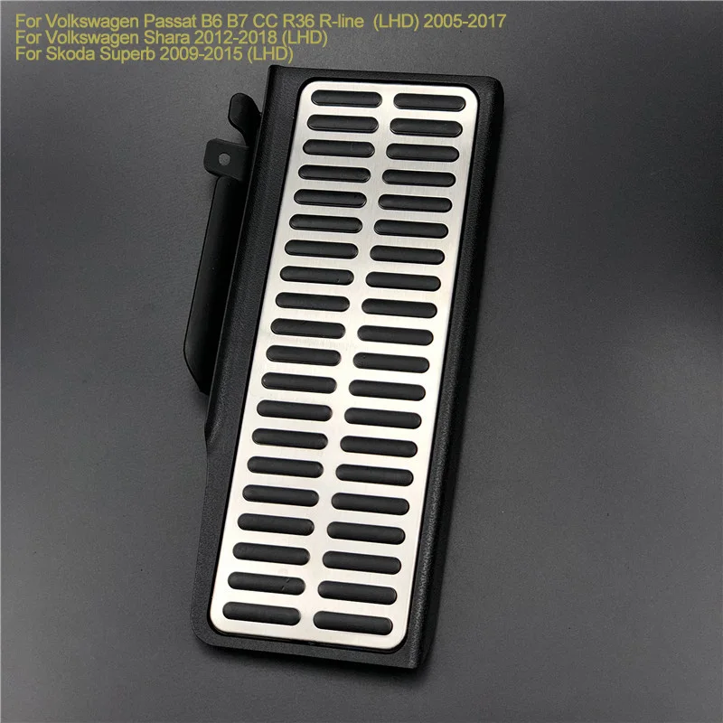 style 3 Footrest 1pc Автомобильные аксессуары подножка газа педаль тормоза педаль сцепления для Skoda Octavia A5 роскошный для сиденья Altea Leon TOLEDO для Audi A3 TT - Название цвета: style 3 Footrest 1pc