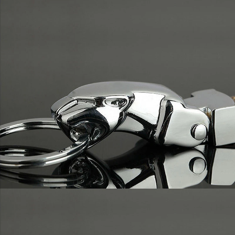 1 шт. Мужской подарочный кулон 3D с леопардовой головкой металлический