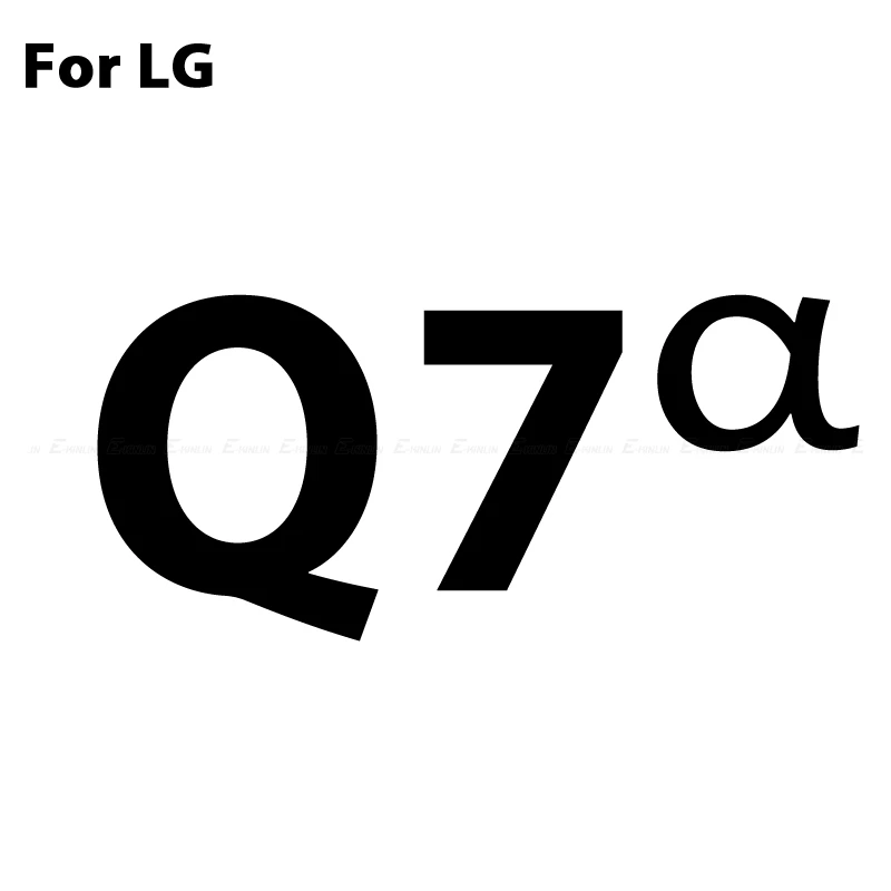 For LG Q7 Alpha Защитная пленка на весь экран для LG G8 G7 G6 Q8 Q7 Q60 Q6 Plus V40 V50 ThinQ Alpha 5G W30 W10 закаленное стекло - Цвет: For LG Q7 Alpha