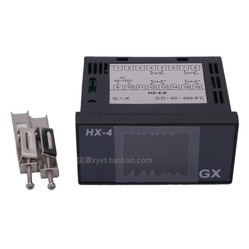 Многоканальный дисплей температуры четырехканальный термометр с цифровым