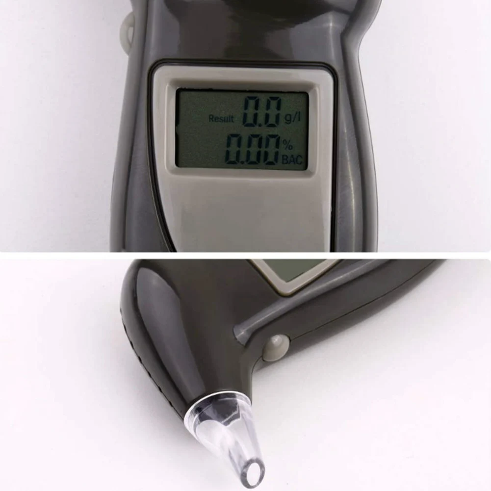 

2019 Hot Portable Digital Alcohol Analyzer Detector Test Tool LCD Display Breathalyzer without Backlight J99