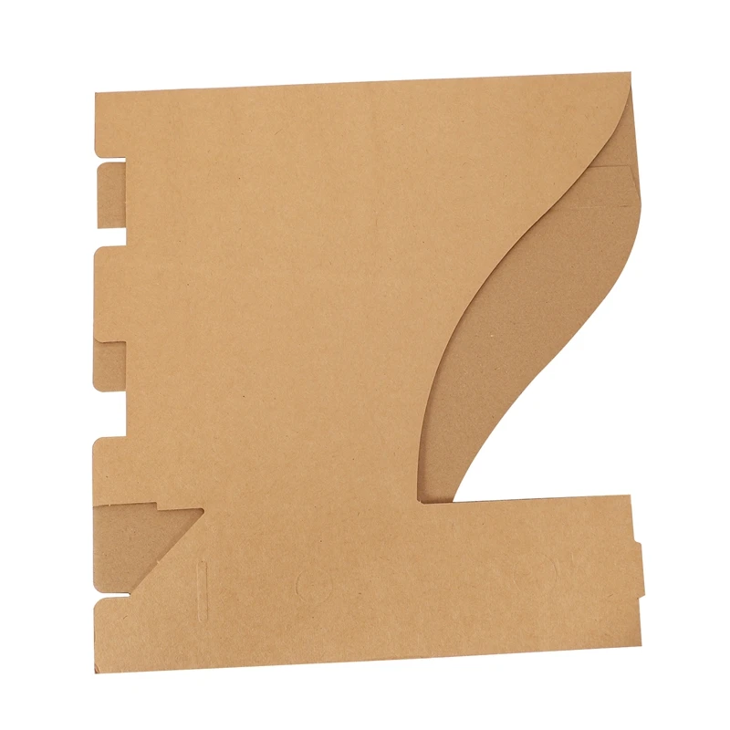 

Stationery Storage Box Kraft Paper Magazine Document Rack Desk Organiser School Paperwork Office File Holder Foldable