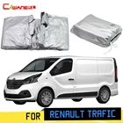 Автомобильный чехол Cawanerl с защитой от УФ-лучей, солнца, дождя, снега, царапин, защитный MPV чехол, ветрозащитный чехол для Renault Trafic 2001-2019