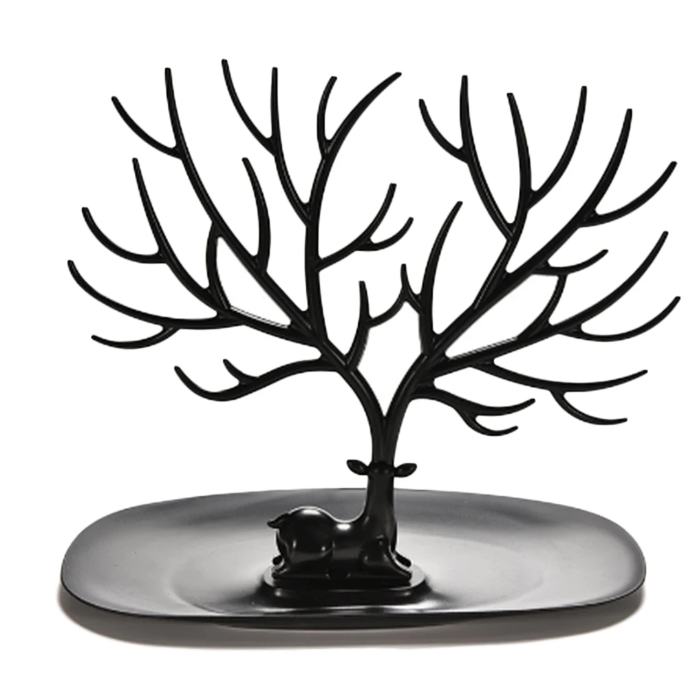 New Stylish Portable Practical Retro Bird Tree Jewelry Display Bracelet Necklace Ring Earring Stand Holder Show Rack | Украшения и