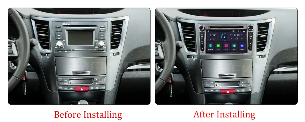 MEKEDE 4G+ 64G Android 9,0 автомобильный Радио dvd-плеер мультимедиа для SUBARU OUTBACK 2008-2013 BT wifi gps RDS Wi-Fi