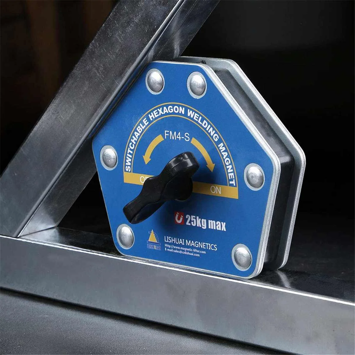

Welding Magnet Switchable Hexagon Strong Multi-angle Magnet Welding Holder for Welding Magnet 50LBS/110LBS for Quick Set-up