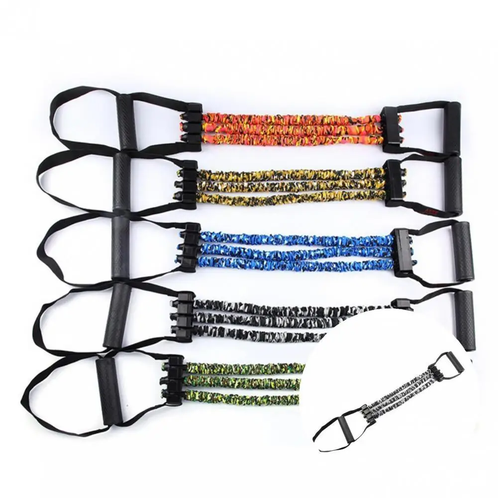 

Emulsion Useful Elastic Bodybuilding Fitness Resistance Bands Polyester Resistance Bands Skin-friendly for Sporter