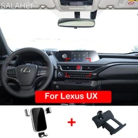 mobile phone holder for lexus ux 260h 2019 2020 air vent mount bracket gps phone holder clip stand in car for iphone xiaomi