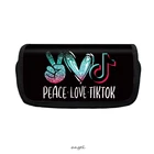 Детский чехол для карандашей, милый чехол с 3D рисунком Tik Tok, школьный пенал для девочек и мальчиков с мультяшными животными, детские школьные сумки для ручек