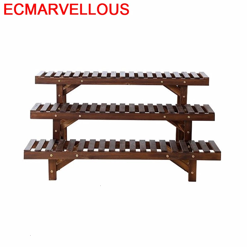 Цветочный стеллаж для сада Terraza комнатных горшков балкона цветов подставка