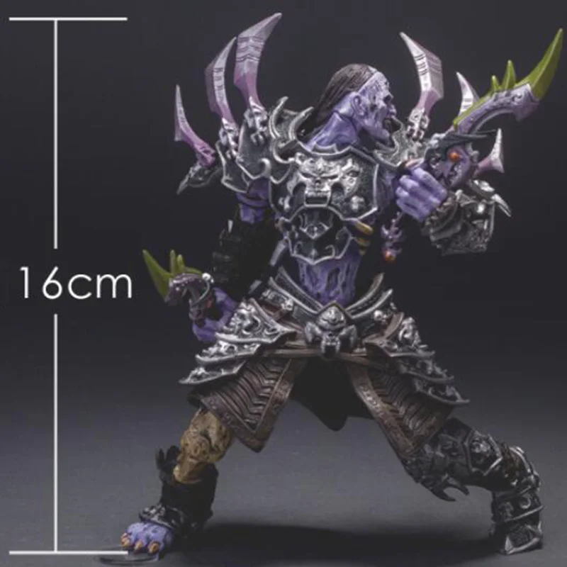 thief Модель игрового персонажа DC WOW Tribal Orc Wolf Ride Raider Lich King Arthas карликовый катающийся вор Sylvanas Warrior фигурка игрушки - Цвет: thief