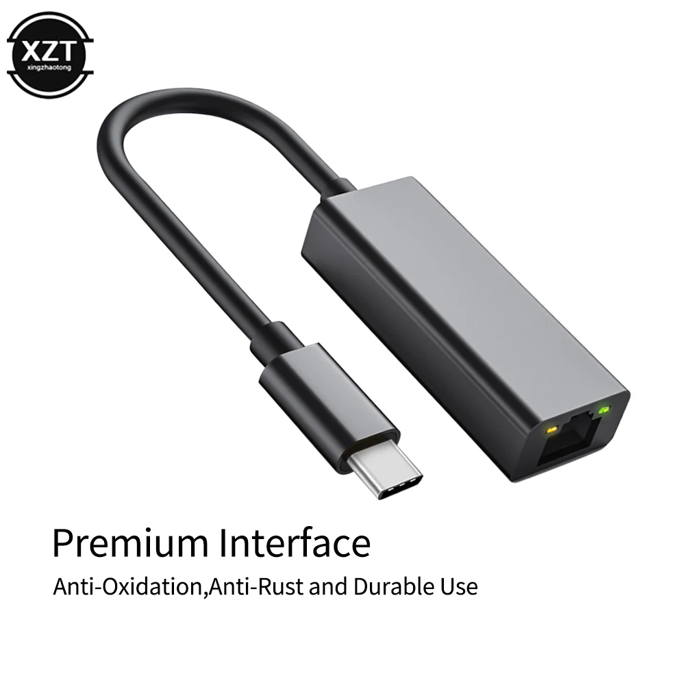 USB-C Ethernet di USB C all'adattatore 1000M di Lan RJ45 per il Pro Samsung Galaxy S9/S8/nota 9 tipo C Ethernet della scheda di rete di USB 3.1