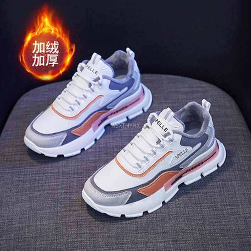 

Sports Footwear Women's Running Shoes 2021 Summer New Mesh Breathable Platform Increased All-match Student's Shoes Fashion shoes