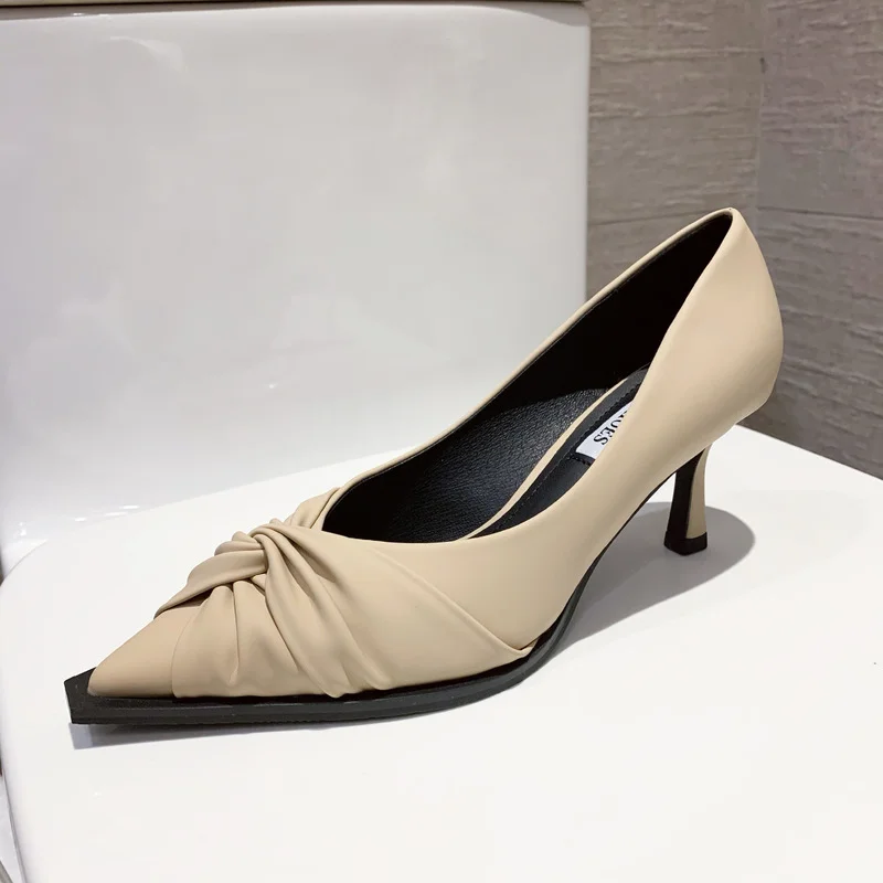 

Simple pointed-toe shallow mouth suede women's shoes spring and autumn new fashion all-match sexy stilettos