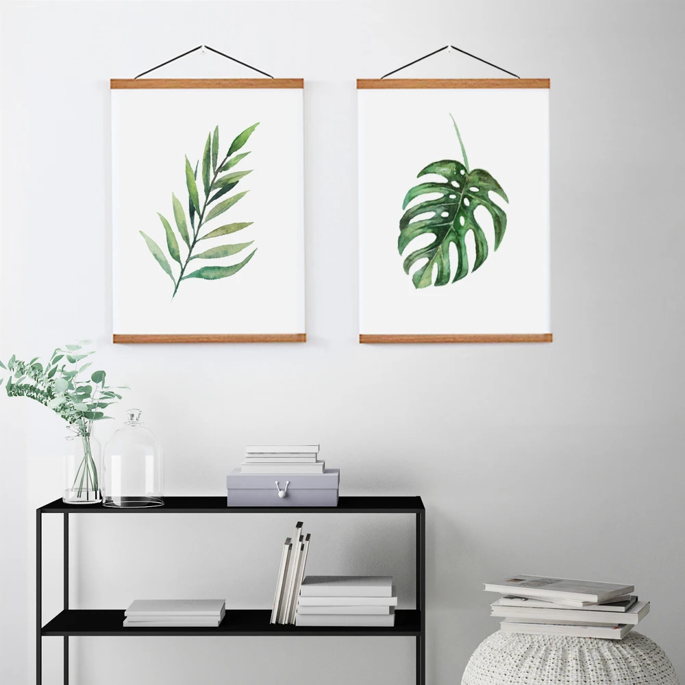 Магнитный постер вешалка фоторамка деревянная рамка для холста настенная