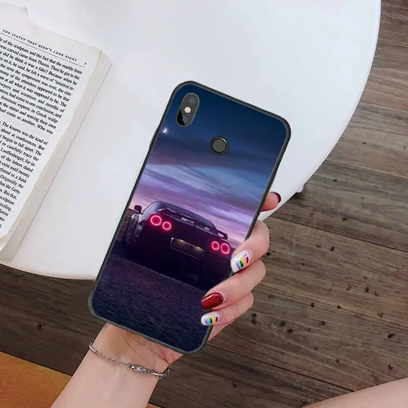

Luxury fashion car Cool actual shooting Phone Case For Xiaomi Redmi 7 9t 9se k20 mi8 max3 lite 9 note 8 9s 10 pro Soft Silicone