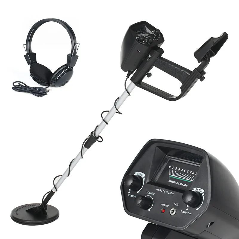 

MD-4030 Metal Detector Gold Searching Treasure Waterproof Treasure Hunter Track Seek Metal pointer indicate Headphone Connection