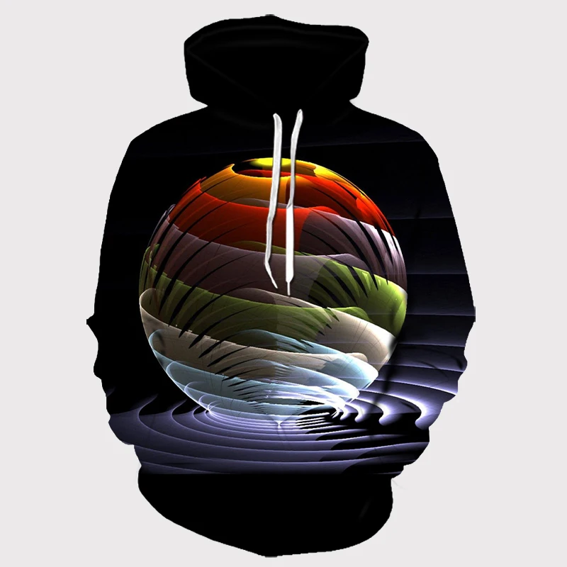 Для мужчин/для женщин Красочные Tie Dye толстовки Толстовка повседневное волшебный