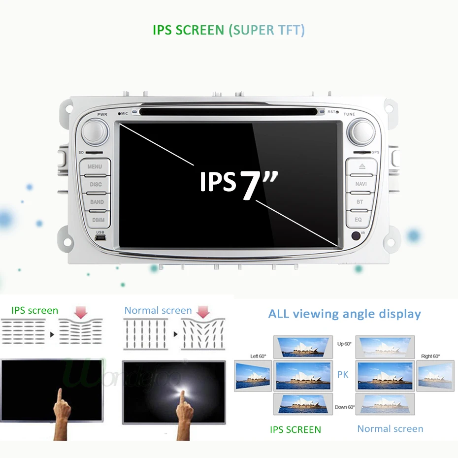 DSP 4G 64G 8 ядерный для FORD/Focus/S-MAX/Mondeo/C-MAX/Galaxy 2 Din Android 9,0 автомобильный dvd-плеер gps навигация Радио Аудио obd2 dvr
