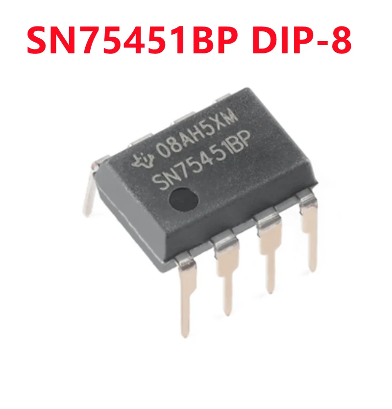 

10PCS Brand new original SN75451BP PDIP-8 30V dual output driver chip