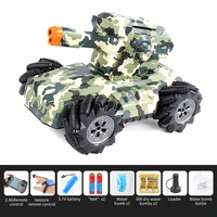 tank toy 2 4g 360 degree rotating drift rc remote control gesture sensing gifts for children kids yh 17