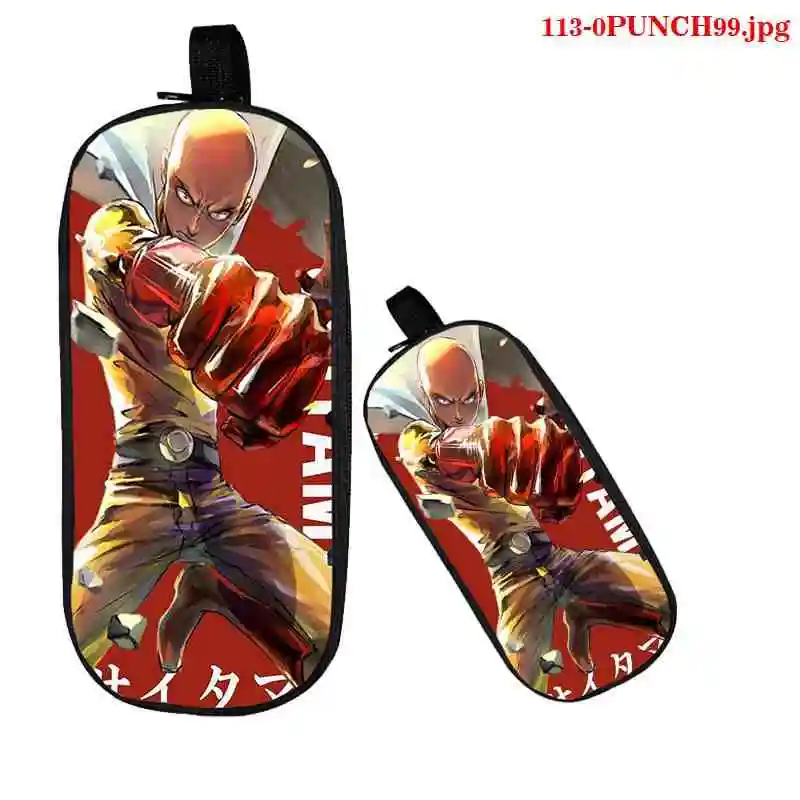 

Travel Multifunction Bag Fashion Zipper Open Bag Men's Backpack ONE PUNCH MAN anime kids Male Backpacks Card Classic Bags