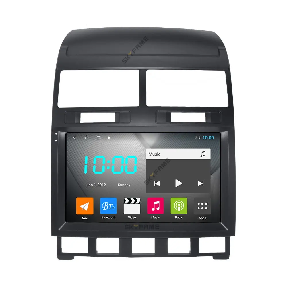 Для VOLKSWAGEN TOUAREG 2003-2010 автомобильные аксессуары Android мультимедийный плеер радио