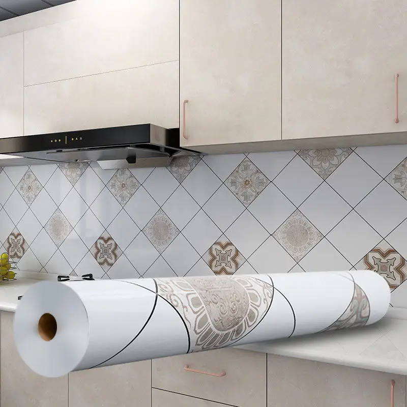 

DIY dCEWallpapers Aluminum Coating Waterproof Modern Furniture Desktop Vinyl Self Adhesive Contact Paper Home Decor