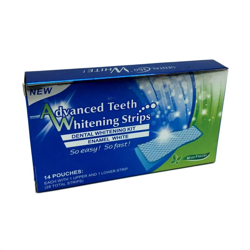 

28 Pcs Teeth Whitening Strips Bleaching Whiter strips Oral Tooth Care Pouches Effects Dental WhitestripsTeeth Whitening Strips