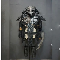 jagged warrior armor cosplay bar halloween party costume halloween alien predator costume