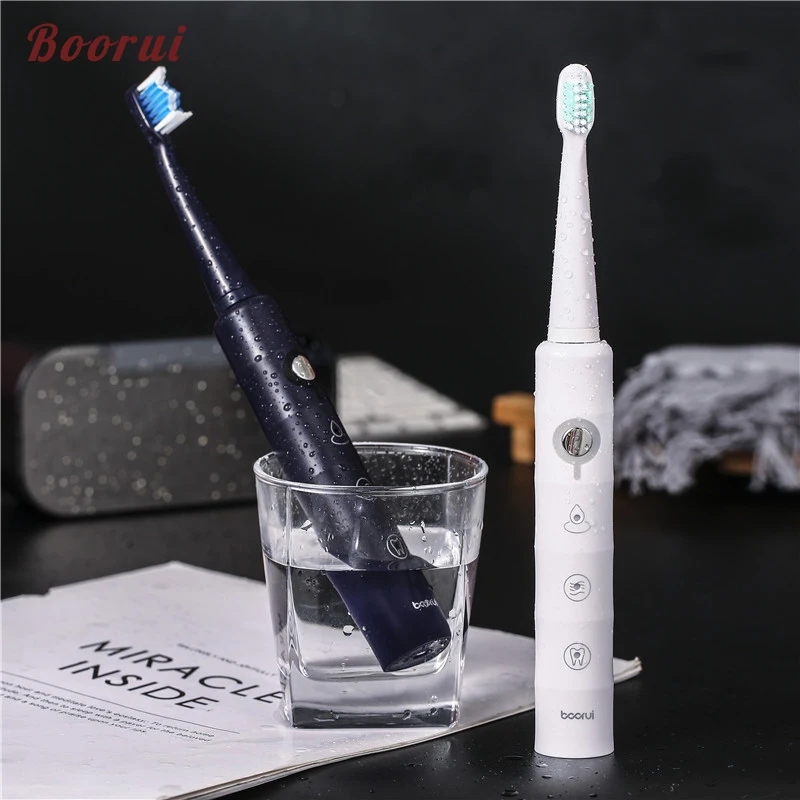 Щетка Зубная аккумуляторная ультразвуковая 33000 об/мин моющаяся | Бытовая техника