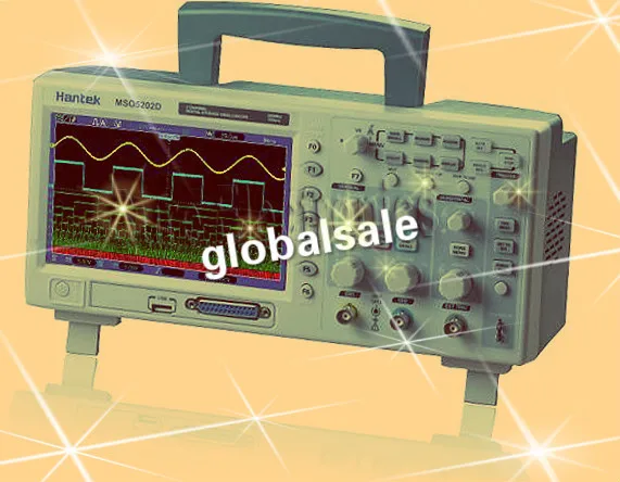Hantek MSO5202D 200 МГц 2 канала 1GSa/s осциллограф 16CH Анализатор бесплатная доставка|hantek