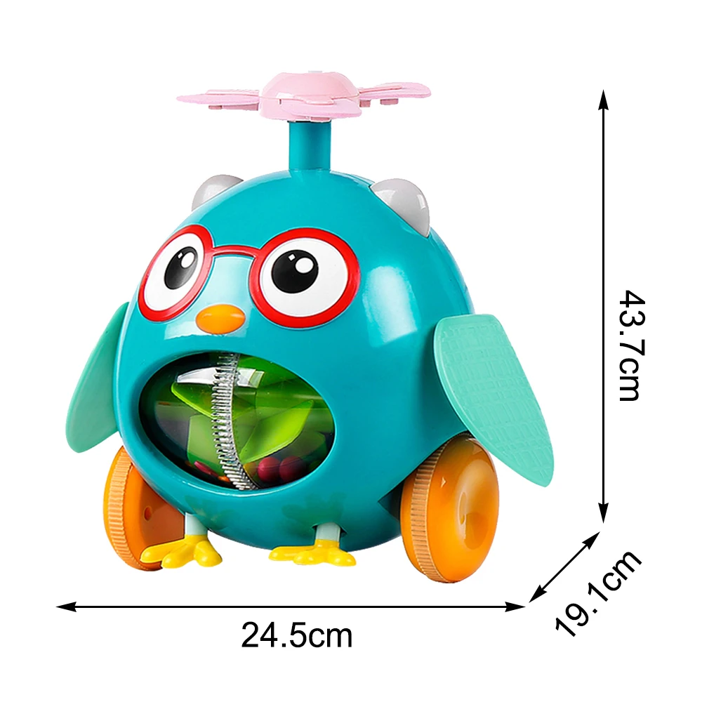 Новинка Лидер продаж детская игрушка ходунок ручной пуш ап самолет Спорт на