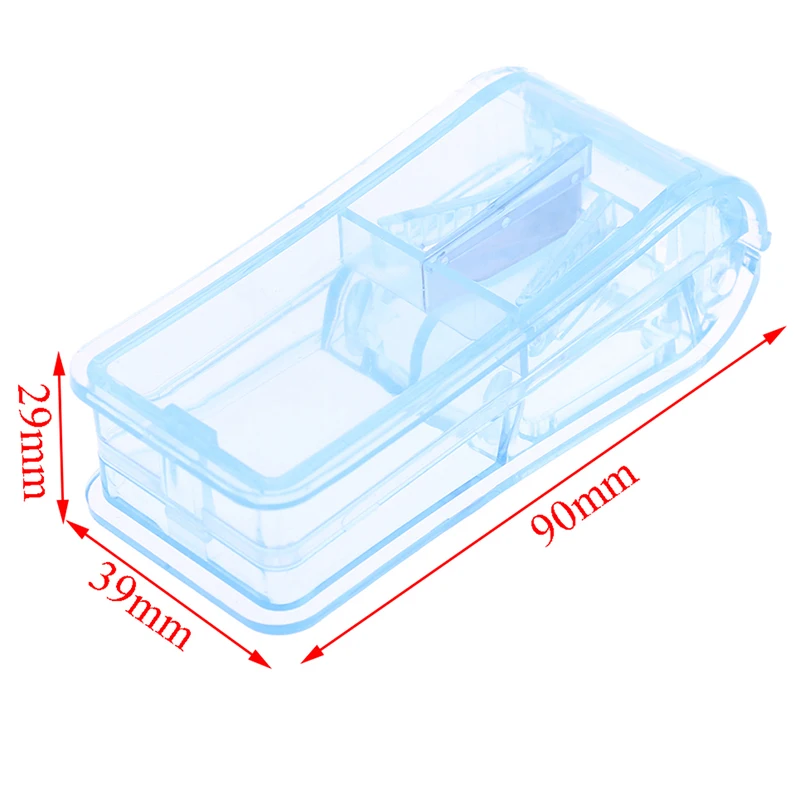 

7 Days Weekly Pill Case 1pc Color Random Medicine Tablet Dispenser Organizer Pill Box Splitters Pill Storage Organizer Container