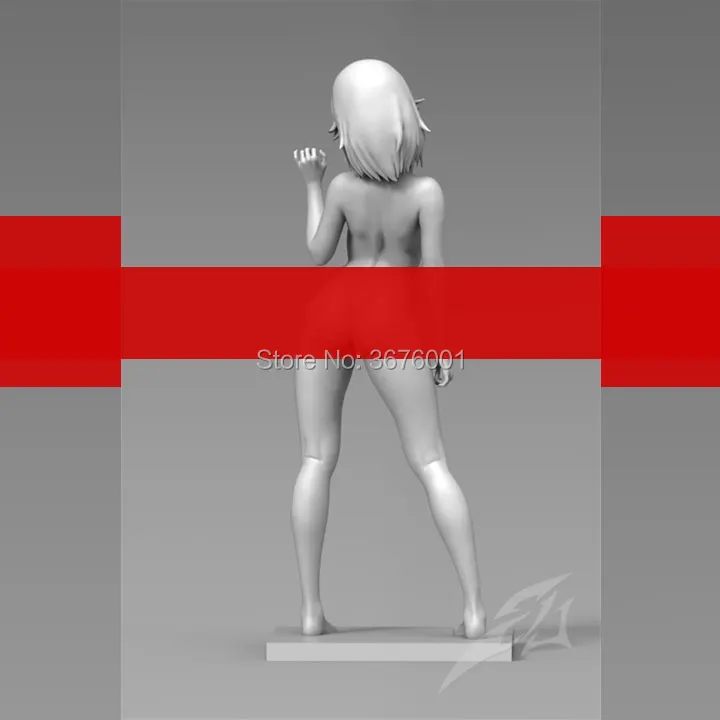 Сексуальная девушка аниме фигура STL цифровая 3D печать файл для ЧПУ резьба рельеф Гараж Комплект модель ЧПУ роутер STL формат GK T0021