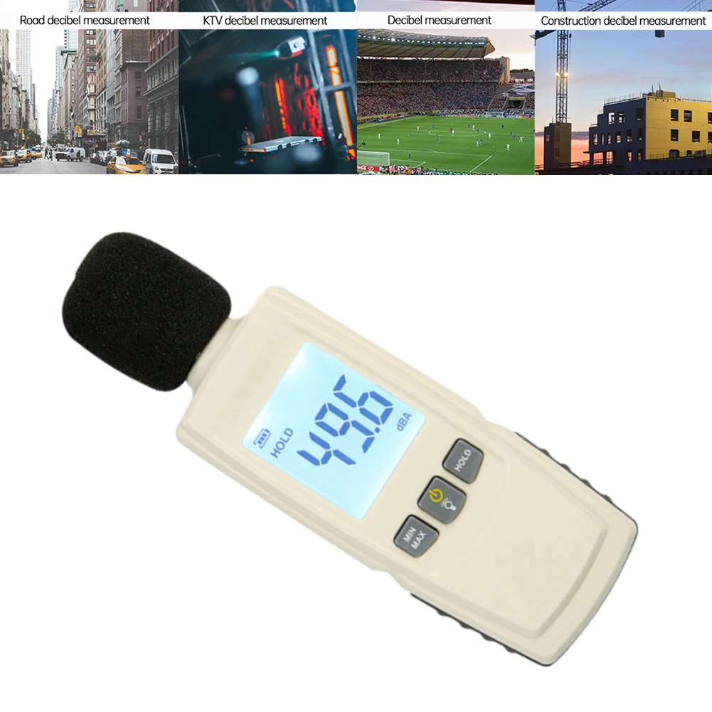 

Digital Sound Level Meter Noise Tester DB Decibel Meter In Decibels Noise Audio Detector Auto Microphone GM1352 30-130dB