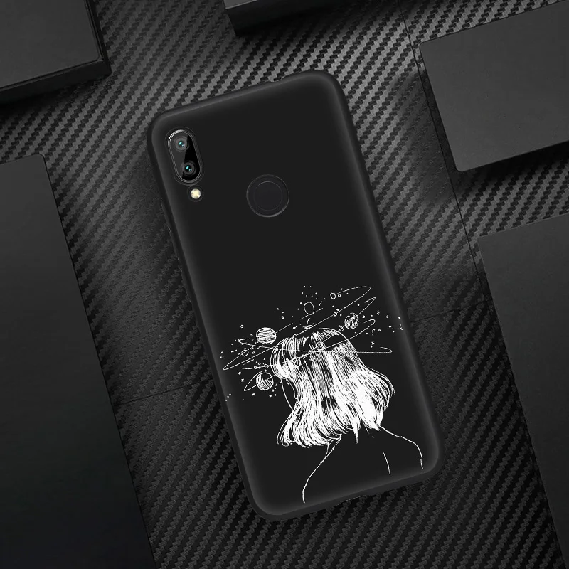 BK100129 Чехол с рисунком эскиза для Redmi K20 Pro, полное покрытие, мягкий чехол из ТПУ для Redmi Note 7, задняя крышка для Xiaomi K 20 - Цвет: BK100129