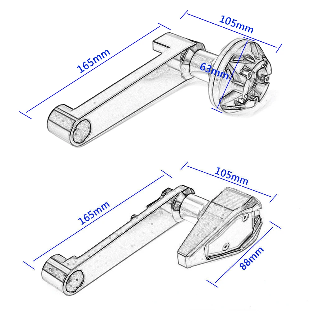 Мотоцикл Защита двигателя крышка рамки Ползунки Краш протектор колодки для Honda