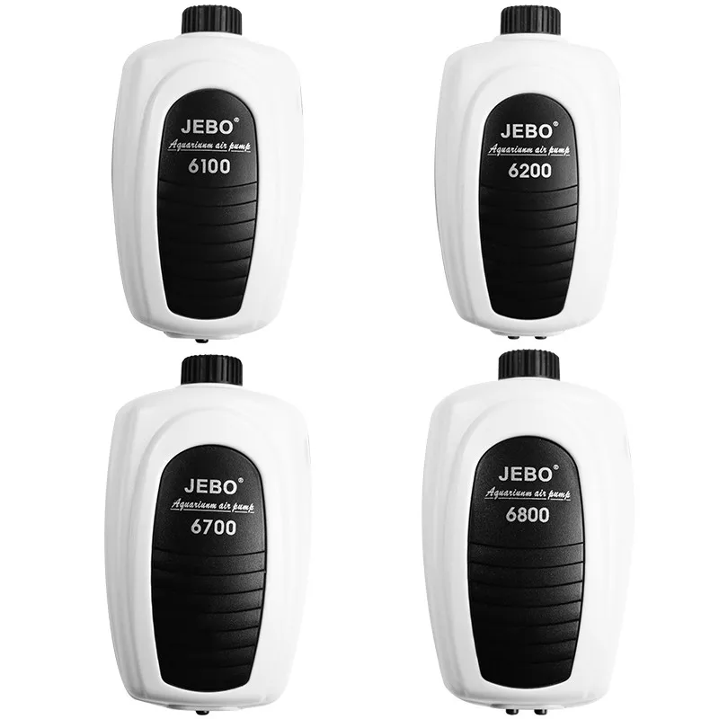Аквариумный воздушный насос JEBO бесшумный компрессор кислородный с одним и двумя