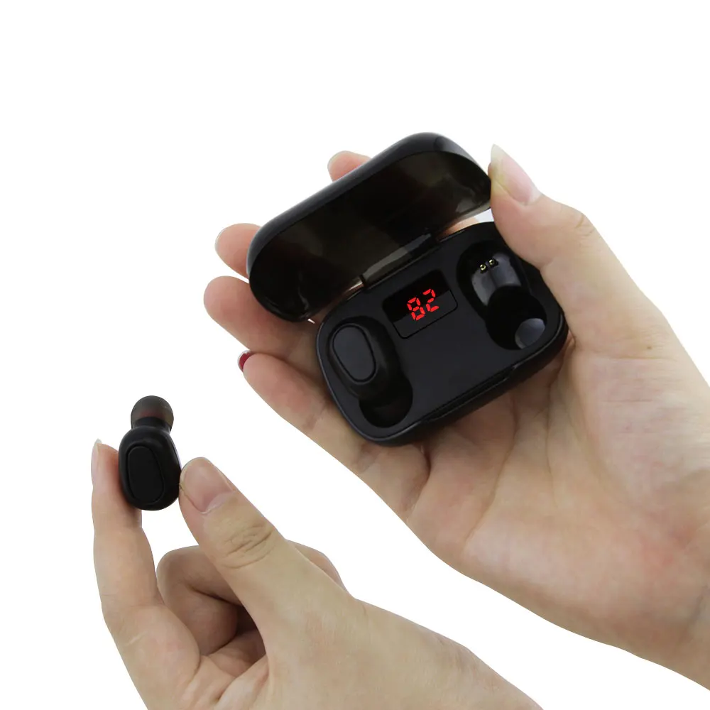 Bluetooth 5 0 стерео наушники-вкладыши TWS с наушники беспроводной динамик сенсорное